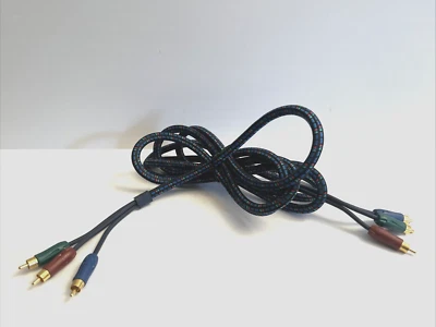 AudioQuest YIQ-G RCA / RCA Component Video Cable 9ft  Free Shipping! - Image 1 of 4