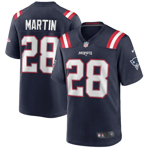 Curtis Martin New England Patriots Nike Game Retired Player Jersey Men's NFL New Cover