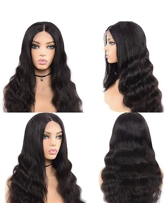 Body Wave Nuevo 13x4 100% Cabello Humano Virgen con Cabello Bebé 22 Pulgadas 180% Densidad Foto 1 de 3