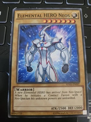 SDHS-EN007 ELEMENTAL HERO NEOS COMMON Unlimited EDITION YuGiOh CARD - Image 1 of 2