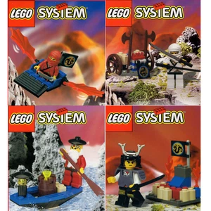 LEGO System Kabaya Ninja 3074 1269 3076 3075 3077 Minifigure Retired from Japan - Picture 1 of 30