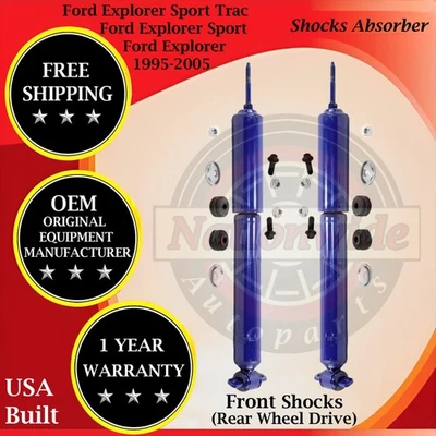 Monroe Genuine OEM Front Shocks For 1995-2005 Ford Explorer/Sport/Sport Trac 2WD - Image 1 of 4