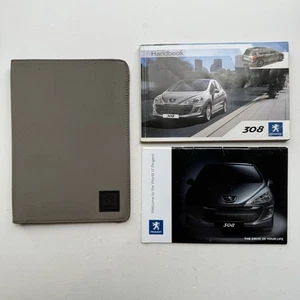 PEUGEOT 308 OWNERS MANUAL HANDBOOK 2008 PRINT - WALLET PACK 2007 - 2011 - Picture 1 of 11