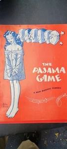 THE PAJAMA GAME SHOW PROGRAM BOOK vintage - Picture 1 of 10