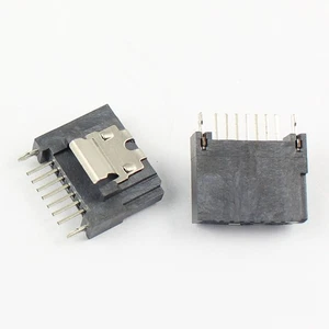 5Pcs Sata 7 Pin DIP Female Straight Adapter Connector For Hard Drive HDD - Picture 1 of 6