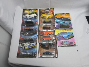 Hot wheels Premium Lot Of 14, Bmw, Liberty Walk, Bugatti, Mazda, Vw, Ford, Mg - Picture 1 of 5