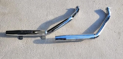 全新 Harley-Davidson 1-7/8 英寸排气管铲头 FL — 第 1/4 张图片