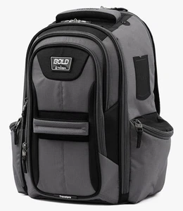 Travelpro Bold leichter robuster Rucksack, passt bis zu 15,6" Laptop grau/schwarz - Bild 1 von 13