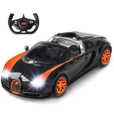 New Rastar RC Car 1/14 Scale 2.4Ghz Bugatti Veyron 16.4 Grand Sport Vitesse  - Image 1 of 4