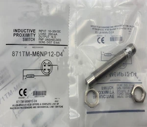 1PC NEW FOR Allen-Bradley 871TM-M6NP12-D4 proximity switch sensor - Afbeelding 1 van 1