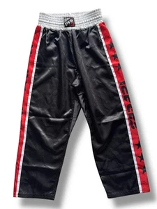 Farabi Herren Kickboxhose - schwarz & rot - Größe Small - neu Versand am selben Tag - Bild 1 von 9