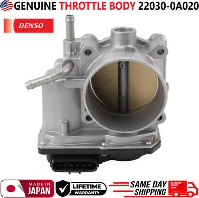 GENUINE Throttle Body For 2002-2010 Toyota Lexus ES330 RX330 RX400h, 22030-0A020 - Image 1 of 4