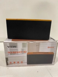 VTIN Soundhot B2 Bluetooth Speaker - Black/Wood - Picture 1 of 1