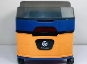 Estante de estación GameCube almacenamiento naranja púrpura fabricante de equipos originales para ruedas Nintendo Japón Envío directo y envío - Imagen 1 de 8
