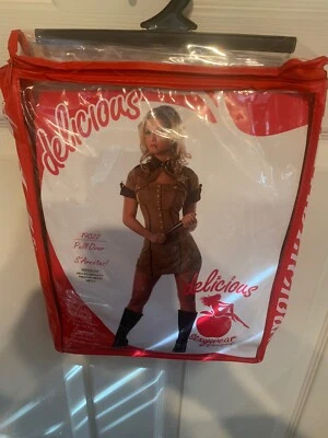 Nuevo Disfraz de policía de oficial de policía del sheriff para adulto talla M vestido insignia encogida de hombros Foto 1 de 4