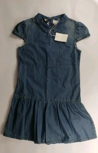 NWT Gucci Girls Demin dress Size 12 - Picture 1 of 5