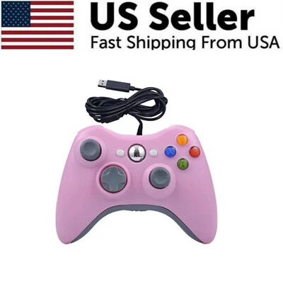 Wired Controller USB For PC Compatible With Xbox 360 / Windows 7 8 10 11 Gamepad - Image 1 of 4