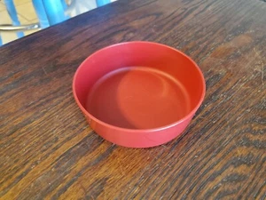 Vintage Tupperware Snack Red Bowl 6 oz Container 1286-34 bottom only - Picture 1 of 3