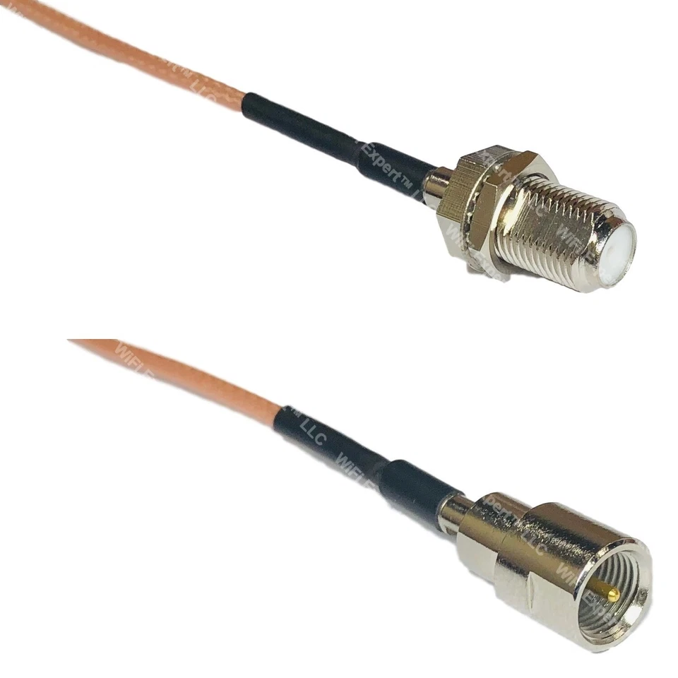 RG316 F FEMALE to FME MALE Coax RF Cable USA-Ship - Image 1 of 1