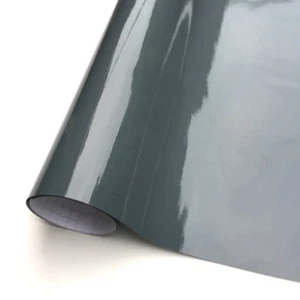 PELLICOLA ADESIVA WRAPPING GRIGIO LUCIDO CANNA DI FUCILE AUTO - Imagen 1 de 5