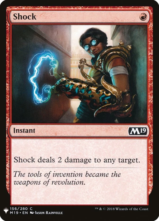 Shock ~ Near Mint Mystery Booster MTG Magic UltimateMTG Red Card - Image 1 of 1