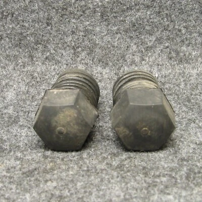 1988-1998 Silverado Sierra C/K 1500 2 Rubber Front Hood Stop Bumpers OEM 62621 - Image 1 of 3