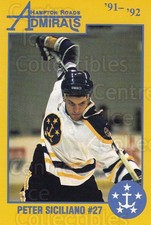 1991-92 Hampton Roads Admirals #16 Pete Siciliano