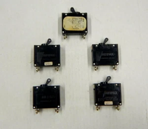 (5) AIRPAX UPG 6-1-66-303-01 616630301 Miniature Circuit Breakers 1pole 30A USED - Picture 1 of 5