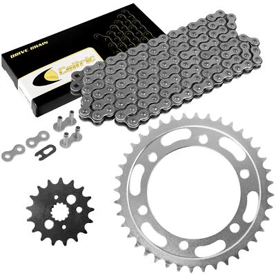 Cadena de transmisión y piñones para Kawasaki Vulcan 800 VN800E Drifter 2000-06 530 X 112 Foto 1 de 4