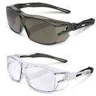B-Brand H60 Clear Safety Cover Specs Spectacles Glasses Fits Over Prescription