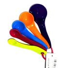5Pc Colourful Measuring Spoons Spoon Cup Baking Utensil Set Kit New Uk