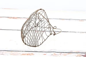 Antique Muzzle Farm Fresh Primitive Wire Calf Muzzle Cribber Weaner Rustic Count - Picture 1 of 8