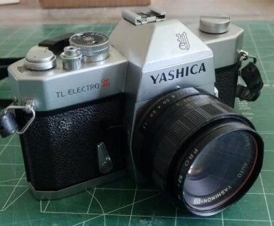 Корпус и объектив пленочной зеркальной камеры Yashica TL Electro X 35 мм для ремонта/на запчасти - Изображение 1 из 4