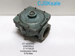 3" ITT V710LES Combustion Valve 5 Psi Max (USED). - Picture 1 of 9