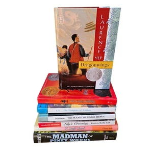 Lot Of 7 Newbery Medal Winner HC Books For Young Readers Ex-Library - Picture 1 of 23