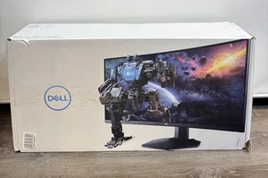 Dell S3422DWG 34 Inch 3440x1440 Display Curved Gaming Monitor - NEW - Picture 1 of 4