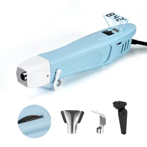 Mini 400W Heat Gun - LCD Display, Variable Temperature Control 302℉- 842℉, Me... - Picture 1 of 8