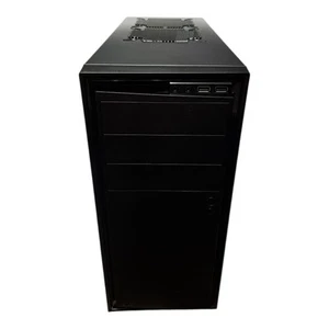 NZXT Source 210 Elite Computer Case PC Gaming Shell Black - Afbeelding 1 van 12