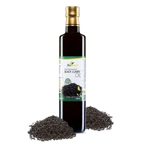Biopurus Organic Cold Pressed Black Cumin Oil HTQ (High Thymoquinone) 500ml - Picture 1 of 2