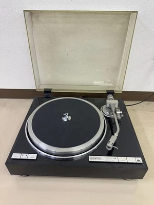 Kenwood KP-1100 Direct Drive Turntable Vintage Record Player 100V Tested Japan - Image 1 of 4