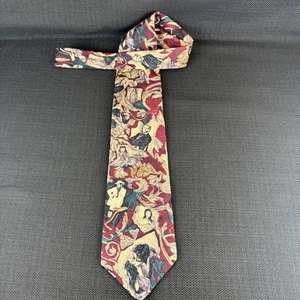 American Film Classics Gone With The Wind Mens Tie 100% Silk 59 x 4 Necktie 1992 - Picture 1 of 16