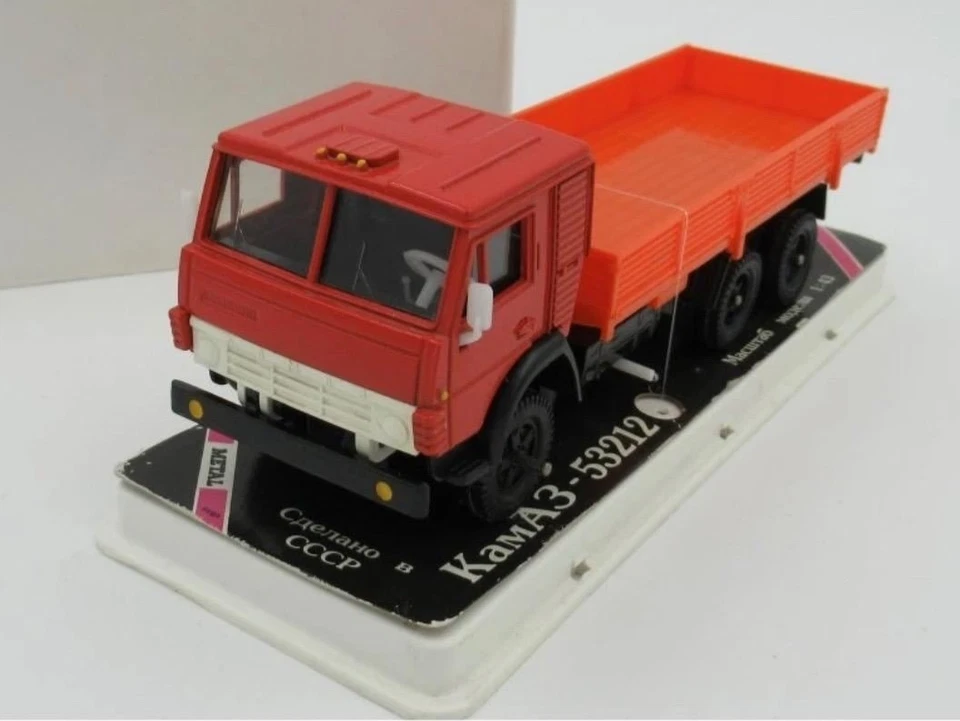 ORIGINAL  KAMAZ ZIL MADE in CCCP VOLGA GAZ VAZ 1/43 NOVOEXPORT USSR Russian - Bild 1 von 4