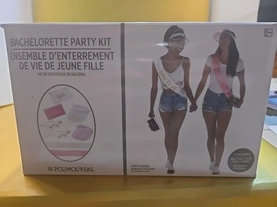 Kit de despedida de soltera boda niña divertida salida - 16 piezas - ¡NUEVO! Foto 1 de 4