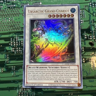 Ursarctic Grand Chariot ANGU-EN035 Ultra 1st Edition Ancient Guardians Yugioh - Image 1 of 4
