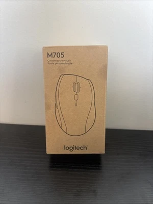 Logitech Marathon M705 Wireless Laser Mouse - Black (910-006033) - Image 1 of 4