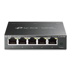 Tp-link TL-SG105E switch metal 5 ports Gigabit IGMP+Vlan+QoS - Photo 1/6