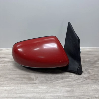 11-15 HONDA CR-Z CRZ RIGHT PASS SIDE EXTERIOR REAR VIEW MIRROR RED OEM - Image 1 of 4