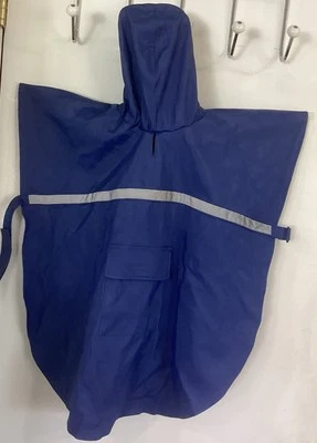 Impermeable Guardian Gear Perro con Capucha ~ Azul ~ con Tira Reflectante ~ Talla XL Foto 1 de 4