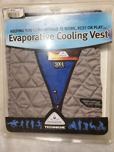 Fly Racing Evaporative Cooling Standard Sport Vest, Silver, 3XL, Product #6529