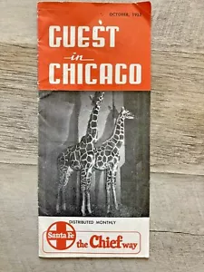 Guests in Chicago The Santa Fe Chief Way October 1953 - Picture 1 of 7